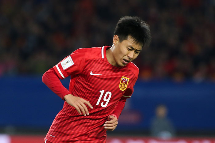 世预赛姜宁帽子戏法杨旭破门国足40胜马尔代夫